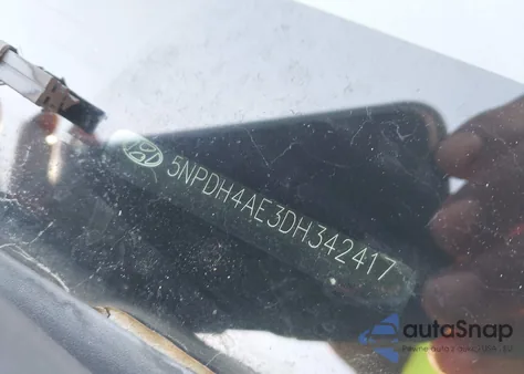 2013 Hyundai Elantra Gls z USA, uszkodzony, nr VIN 5NPDH4AE3DH342417